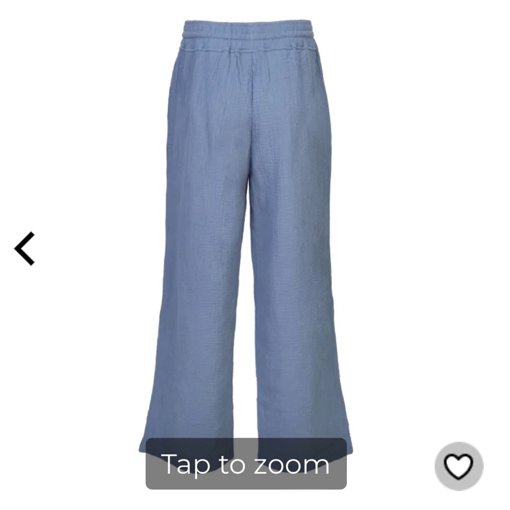 44 North Women's Pull-On Gauze Pants W/ Drawstring View 2